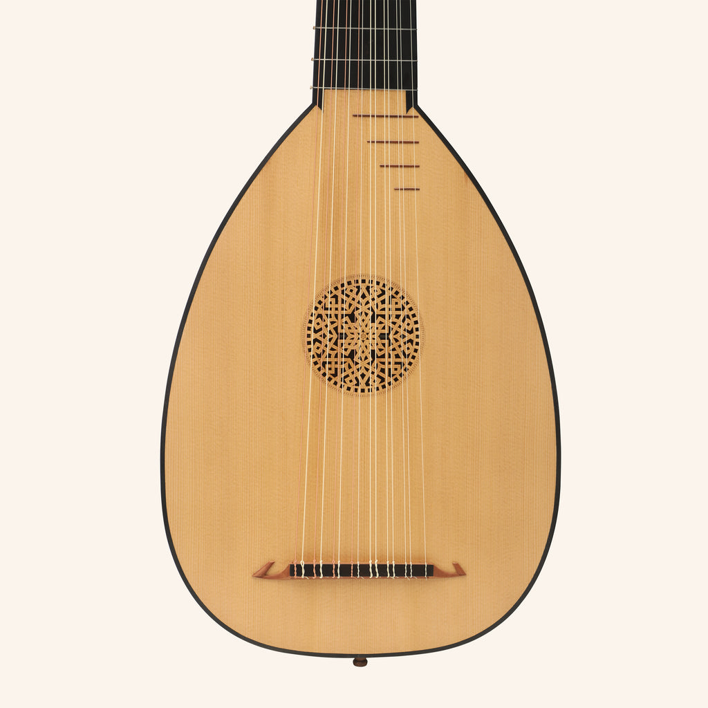 Muzikkon Renaissance Lute 8 Course Right Hand After Hieber