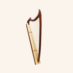 Muzikkon Gothic Harp, 29 String Mahogany
