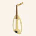 Muzikkon Electric Arabic Frame Oud With Pegs, Lacewood White