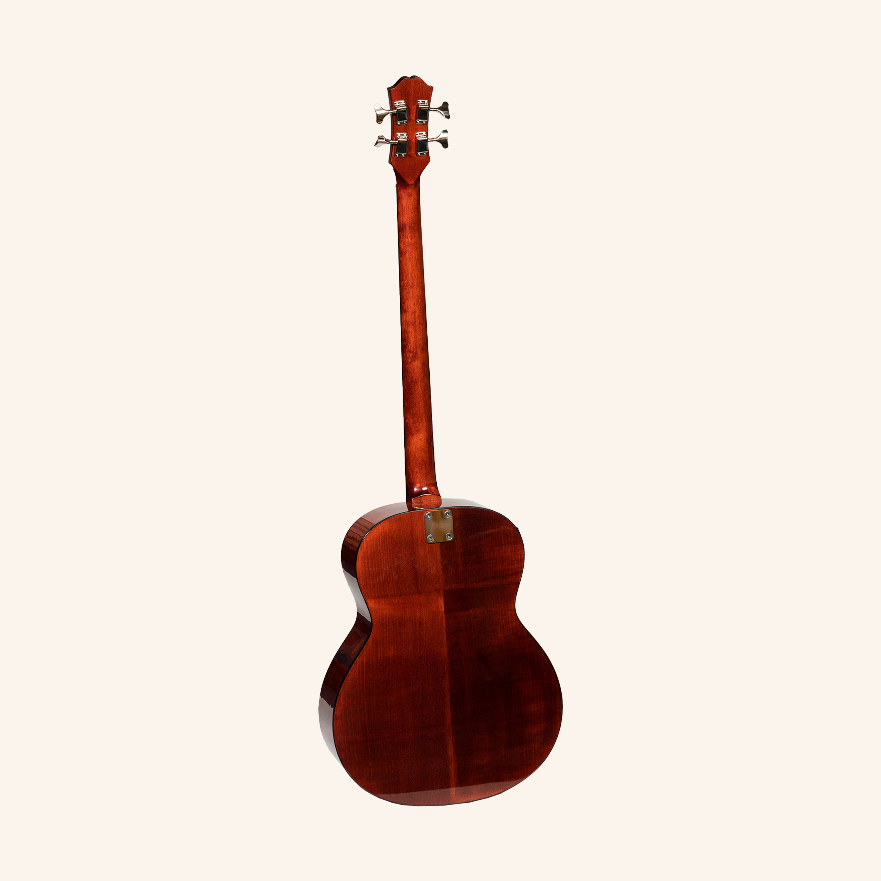 Muzikkon Electro Acoustic Jumbo Bass Guitar, 4 String