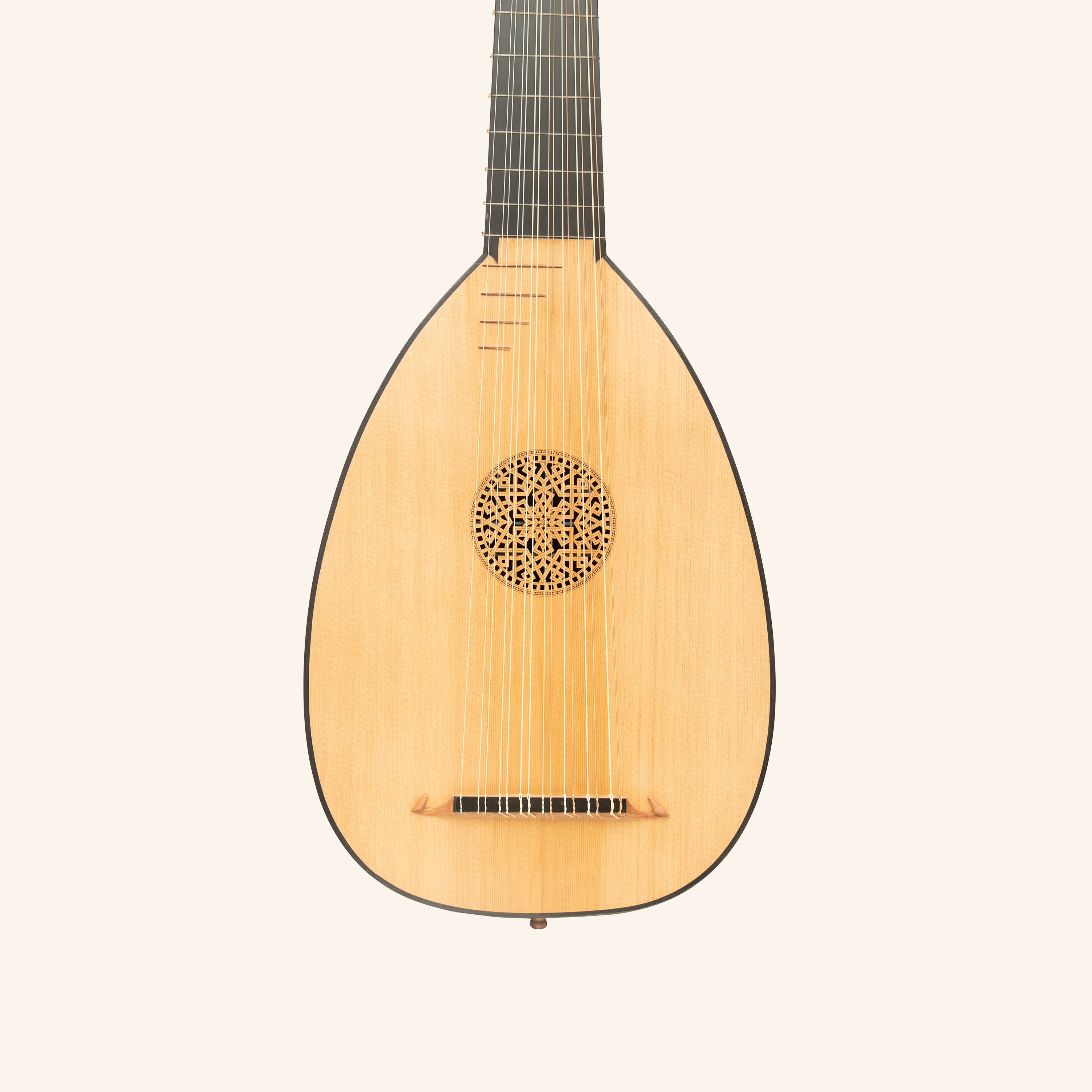 Muzikkon Renaissance Lute 8 Course Left Hand After Hieber