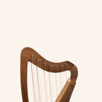Cross Strung Harp, 38 String Walnut