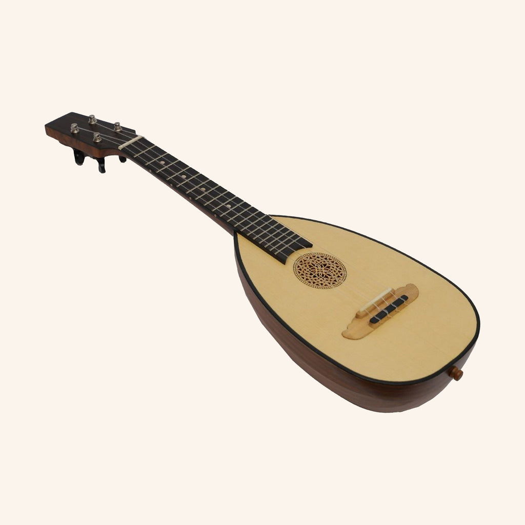 Heartland Baroque Ukulele, 4 String Soprano Rosewood