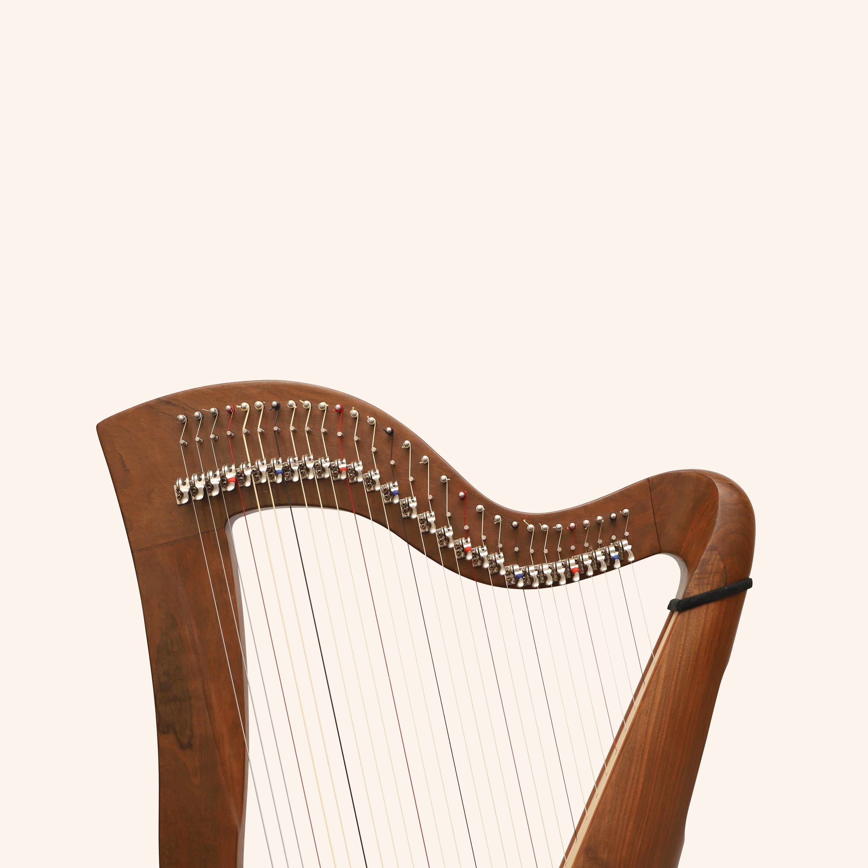 29 Strings McHugh Harp Round Back