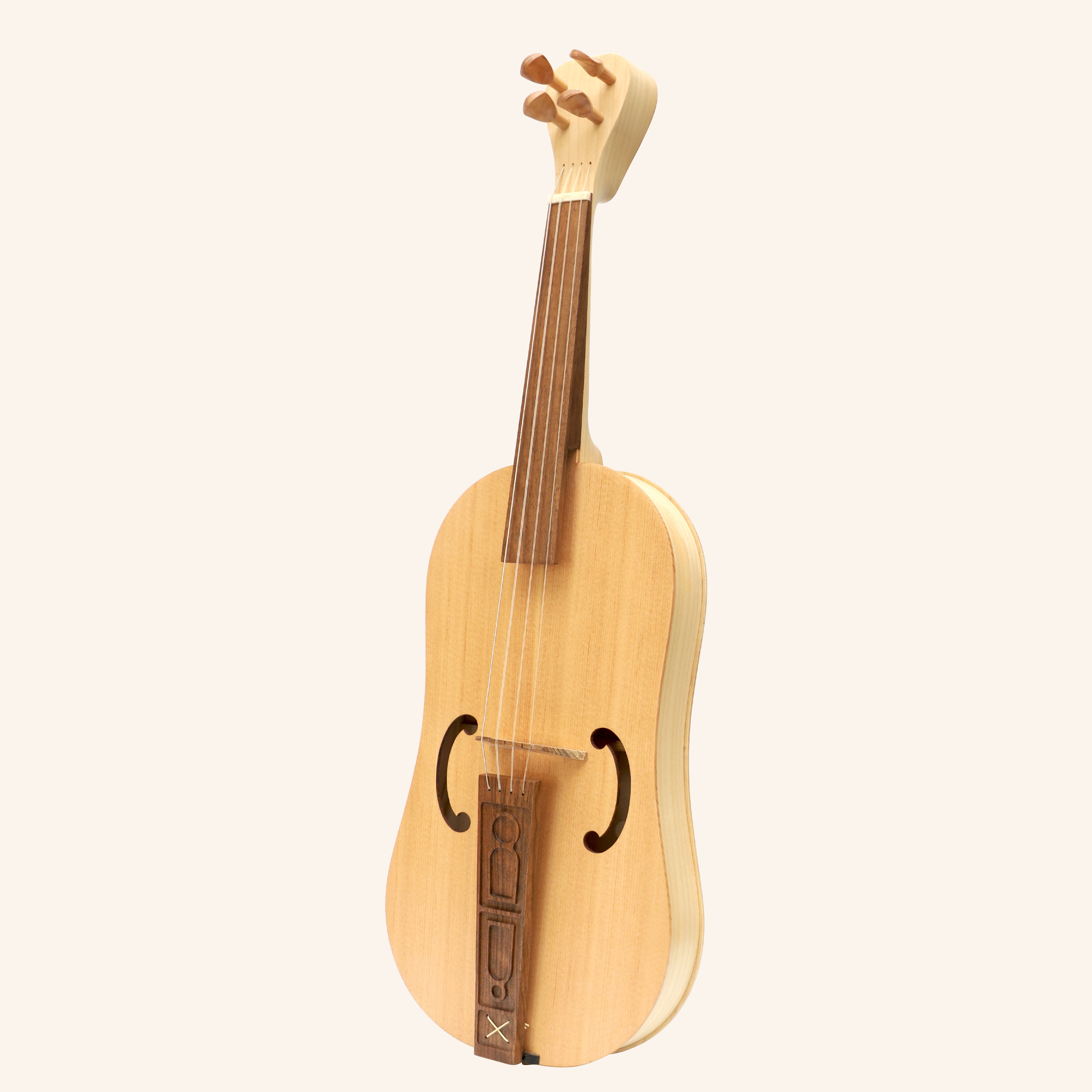 Medieval Fiddle, 4 String Maple