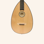 MUZIKKON LUTE GUITAR, 6 STRING MAPLE