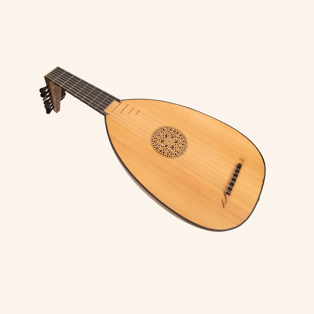 Muzikkon Renaissance Lute 7 Course Deluxe Right Hand After Hieber