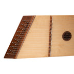 Dulcimer Muzikkon cu o singură coardă, 10-9, lemn de trandafir ciocănit, cu ciocănele