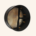 Muzikkon 14"X6" Heartland Tunable Irish Bodhran Drum Deep Rim with T-BAR & Taped Finish Deep Tune