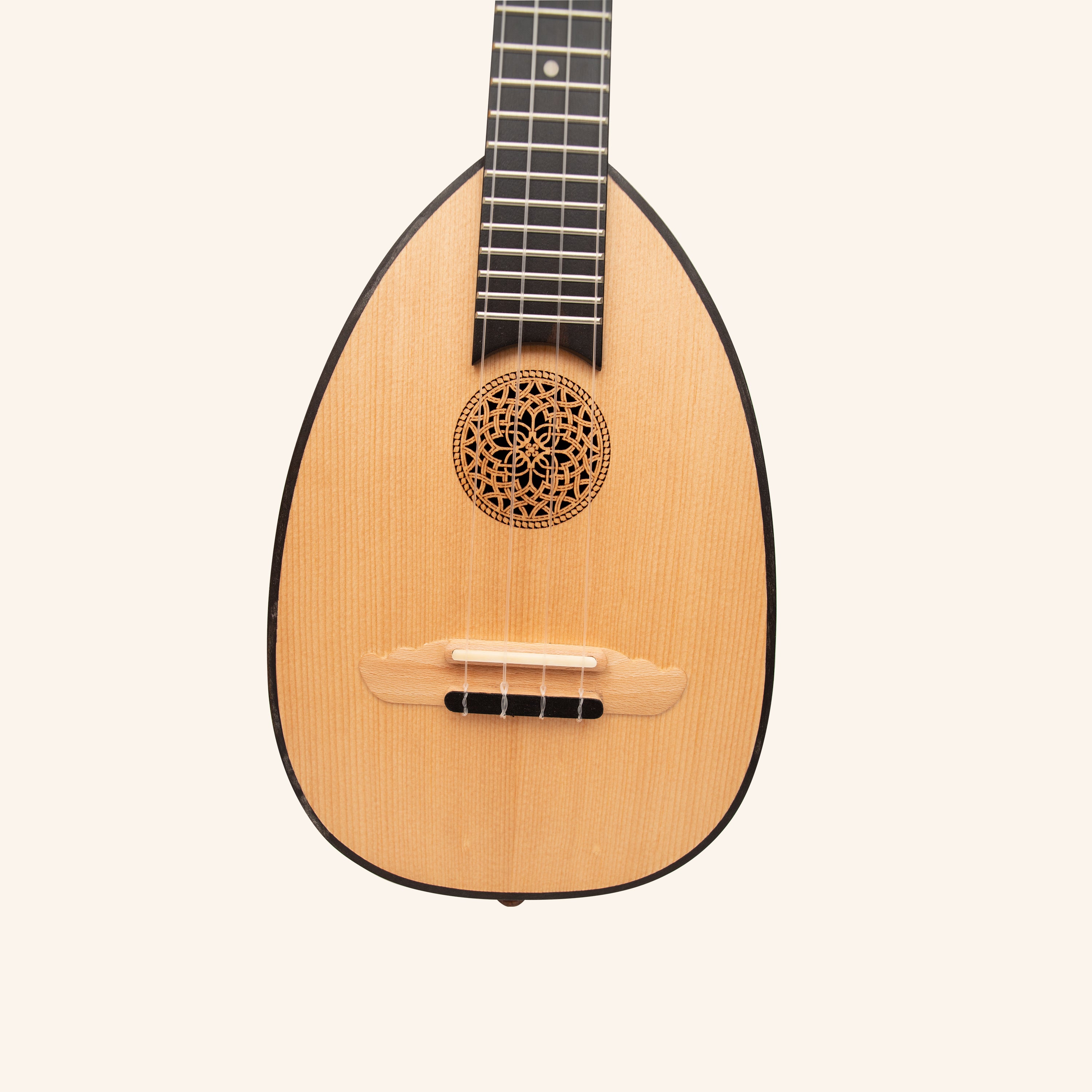 Heartland Baroque Ukulele, 4 String  Concert Rosewood