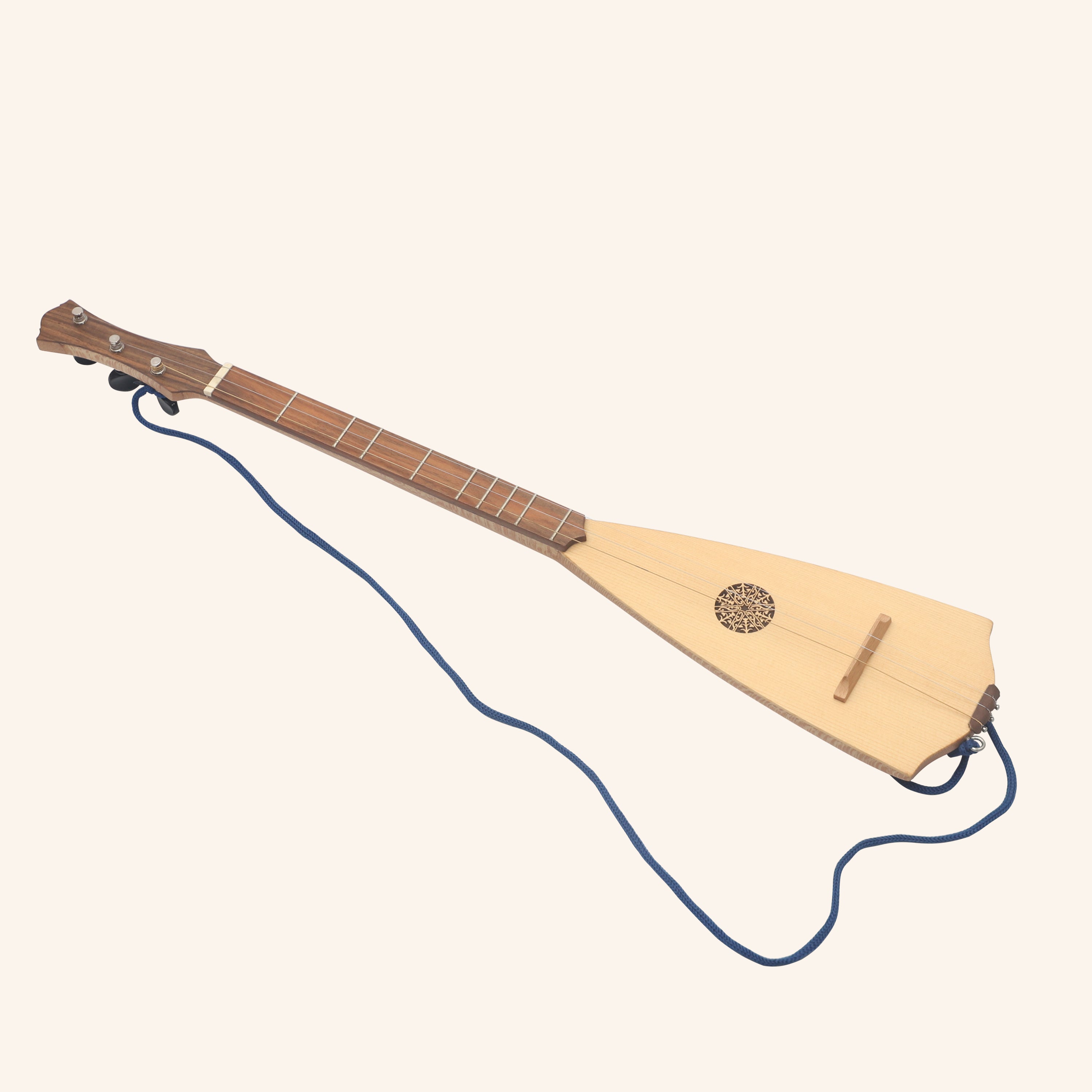 Heartland Dulcimer Banjo, 3 Strings Lacewood