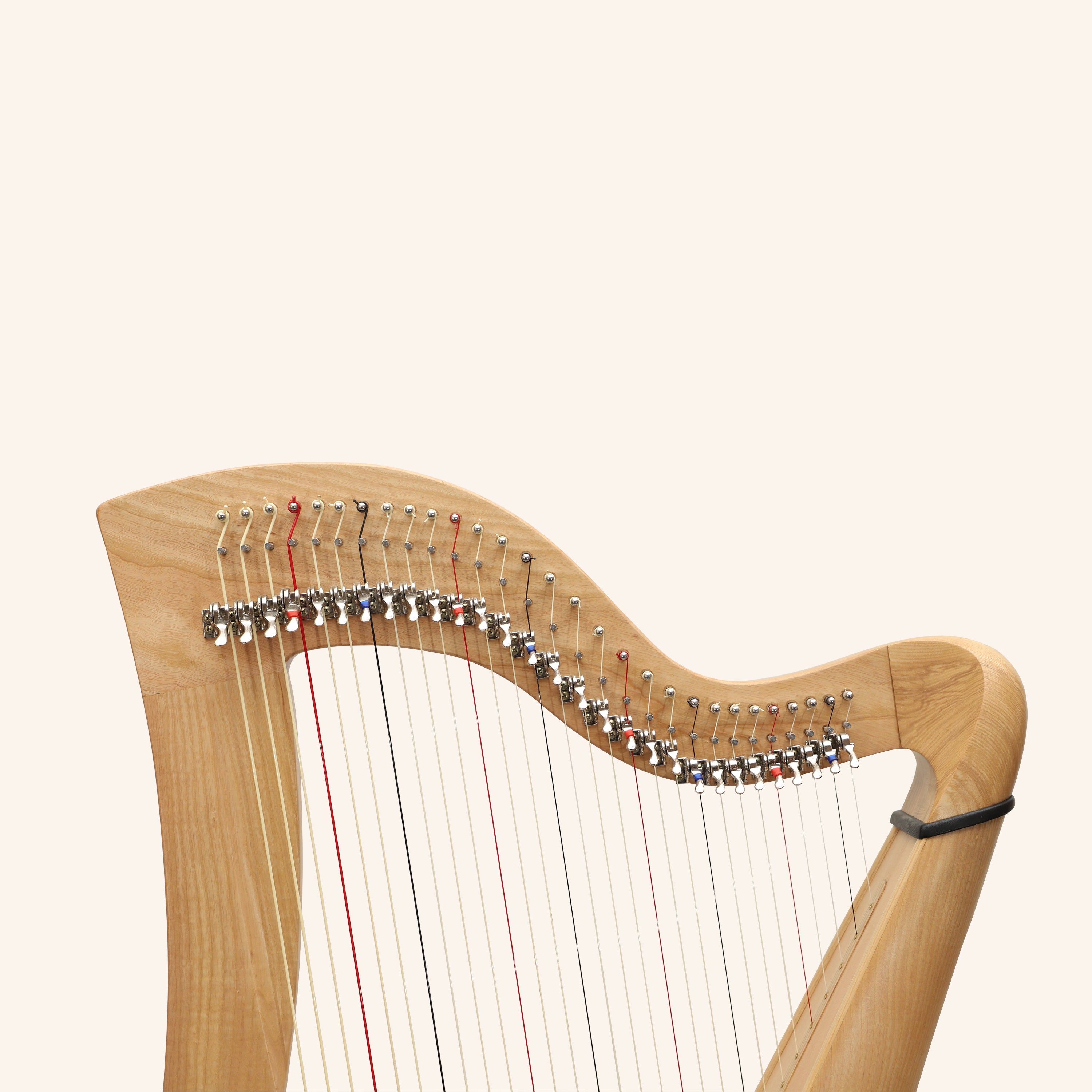 29 Strings McHugh Harp Round Back