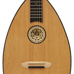 MUZIKKON LUTE GUITAR, 6 STRING MAPLE LEFT HAND