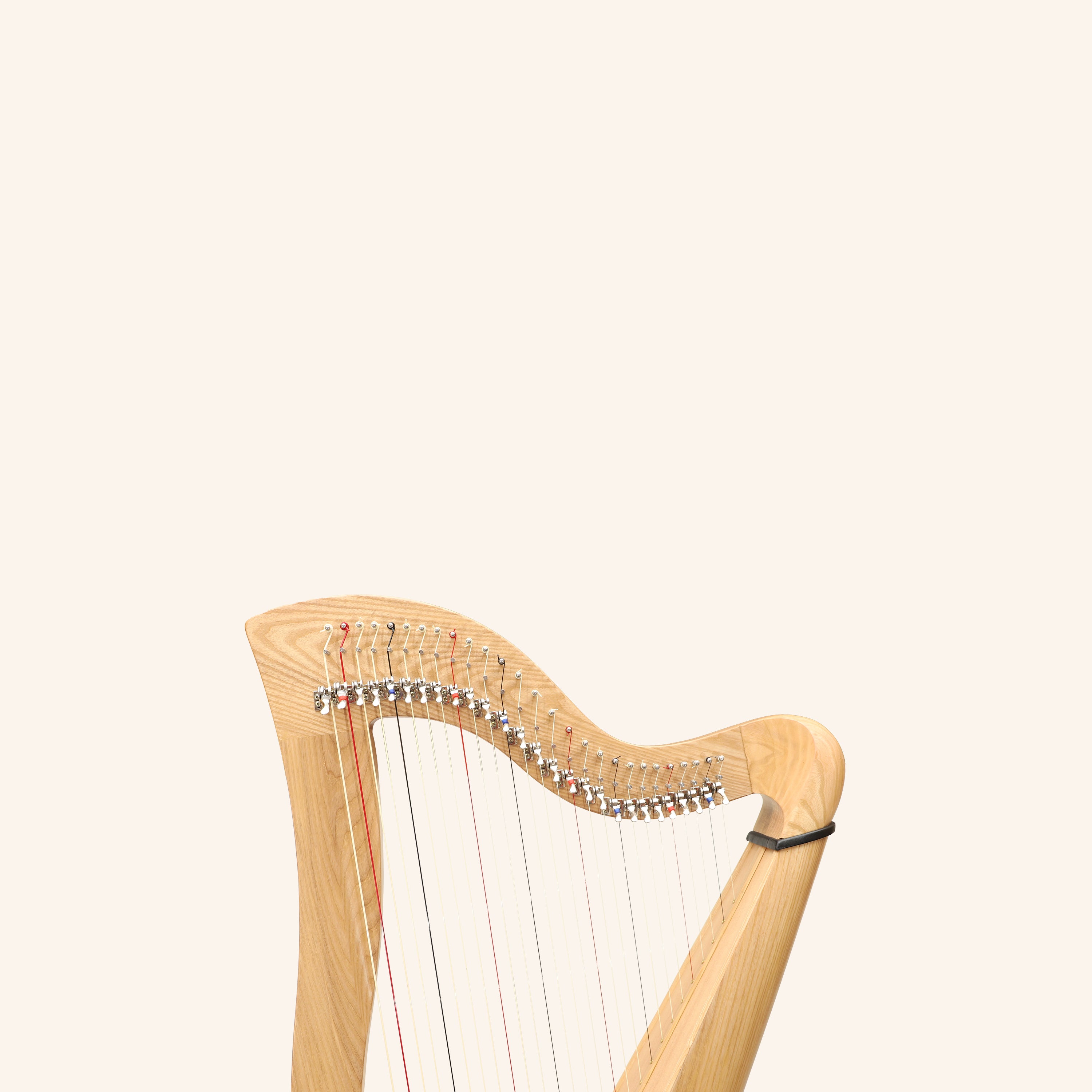 27 String McHugh Harp Round Back