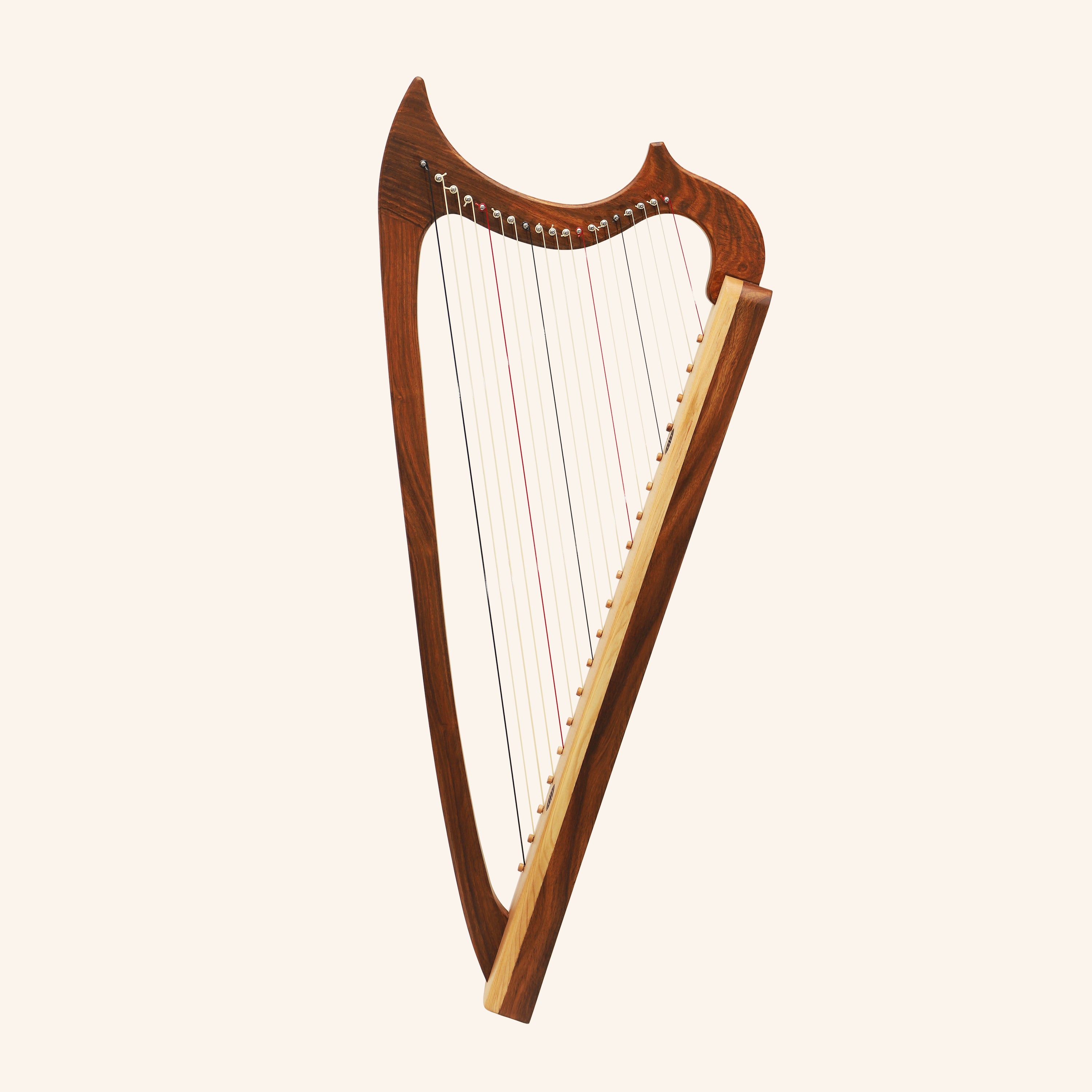Muzikkon Gothic Harp 19 String Rosewood