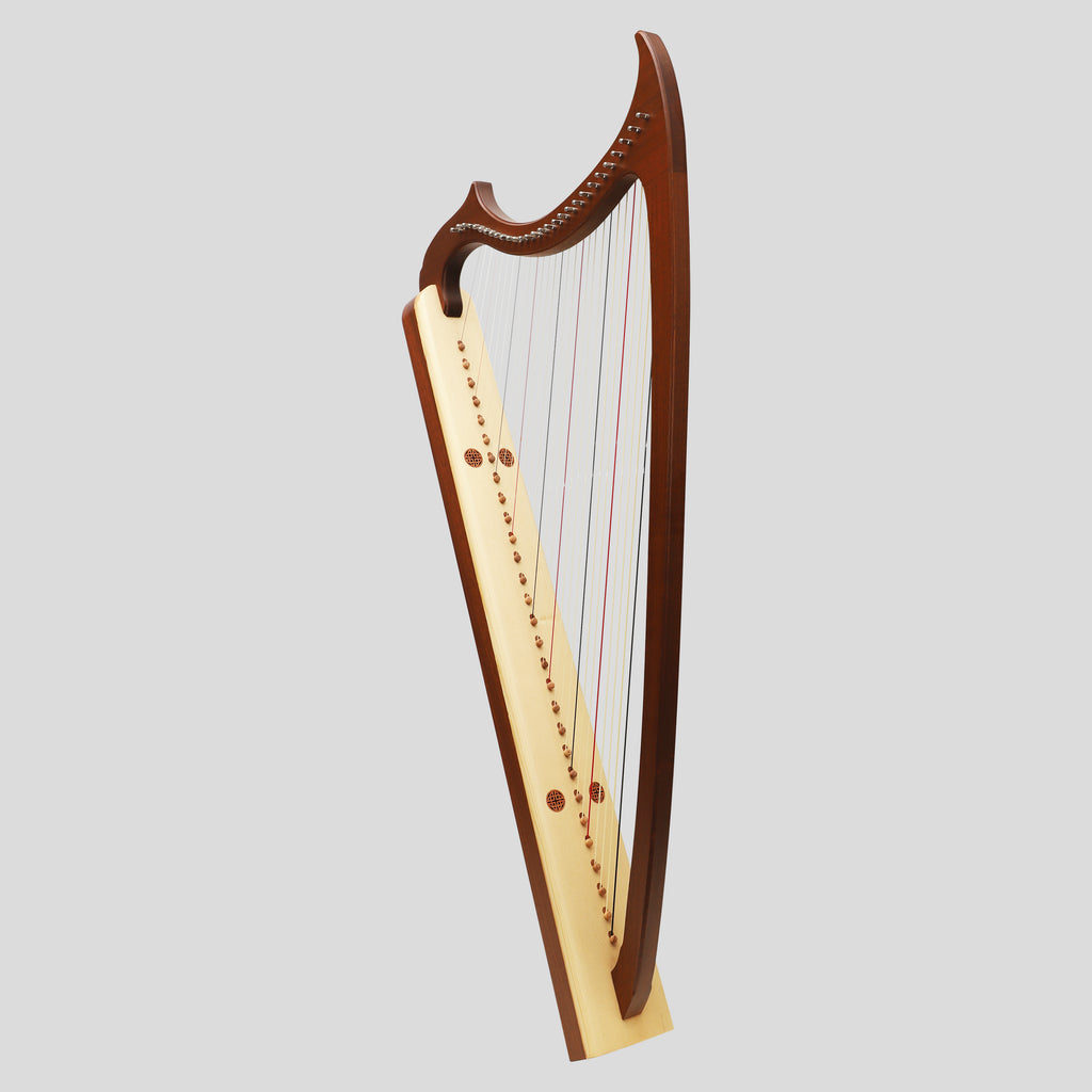 Muzikkon Gothic Harp, 29 String Mahogany