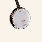 Heartland Deluxe Irish Tenor Banjo 17 Frets with 24 Bracket and Closed Solid Back Maple Finish