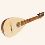 Heartland Baroque Ukulele, 4 String Baritone Walnut