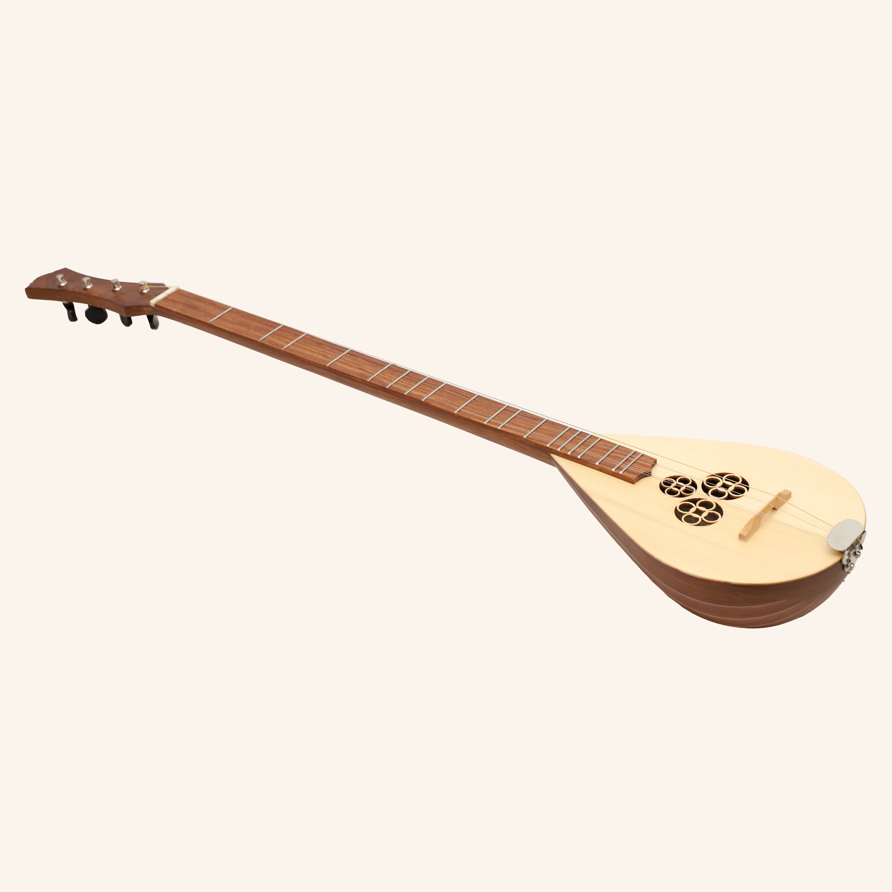 Heartland Wildwood Dulcimer Banjo, 4 String Rosewood Left Hand