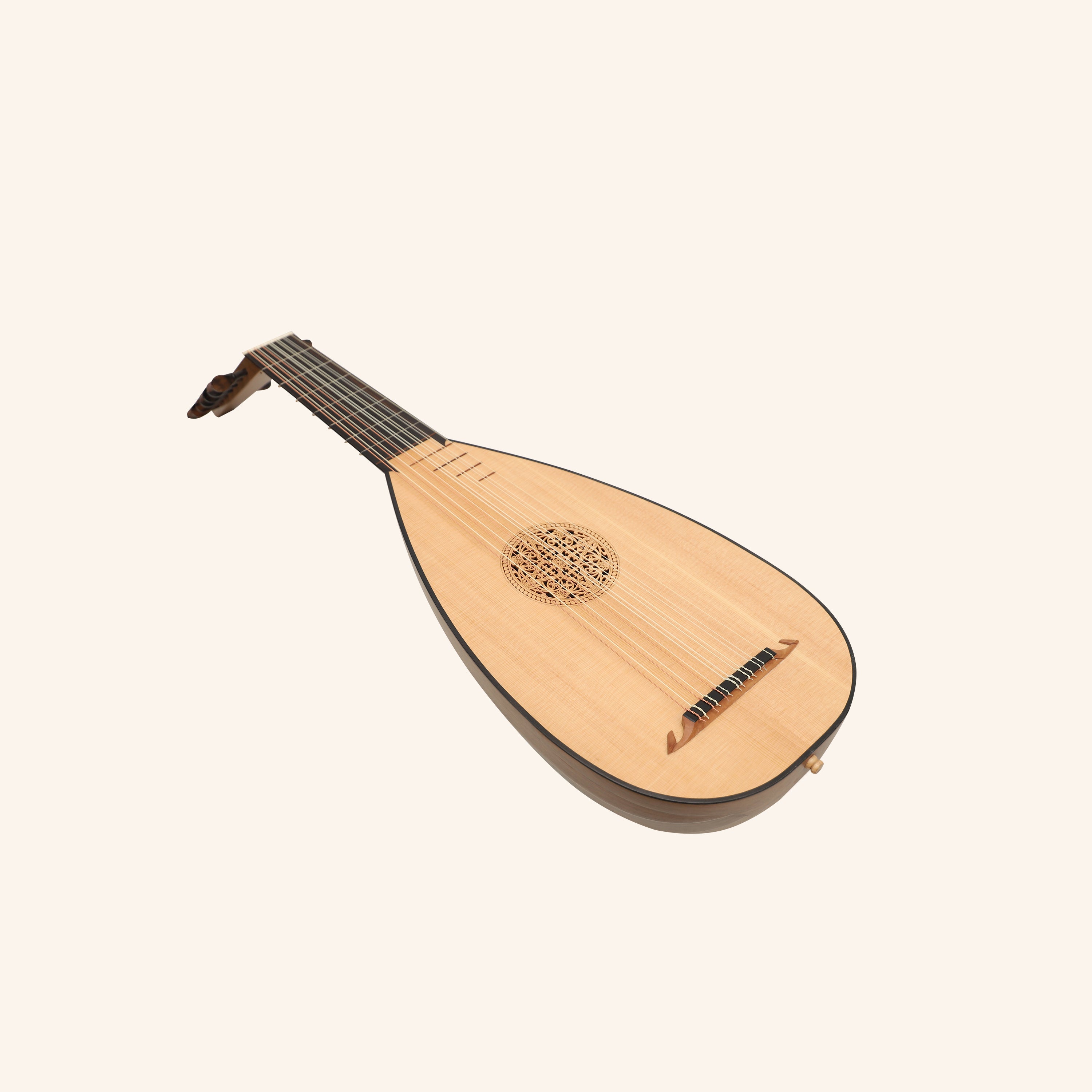 Muzikkon Travel Lute 7 Course Right Hand