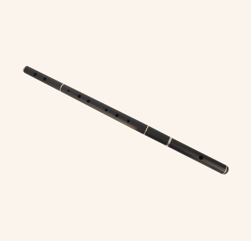 Muzikkon African Blackwood Irish flute with tuning slide