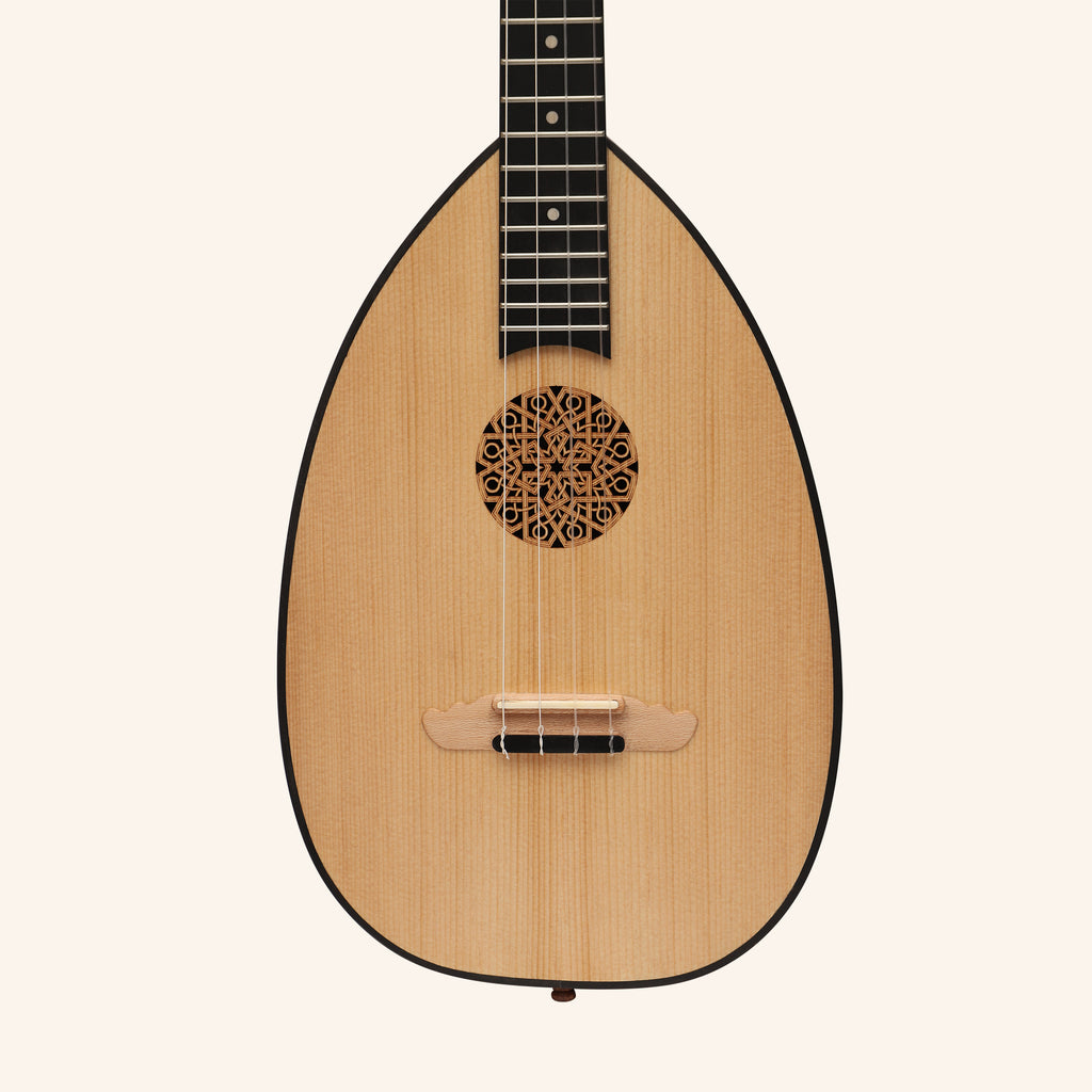 Heartland Baroque Ukulele, 4 String Baritone Rosewood