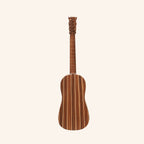 Luth Ébène Baroque Guitar After Voboam, 5 Course