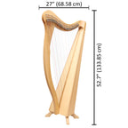 36 String Ard Ri Harp