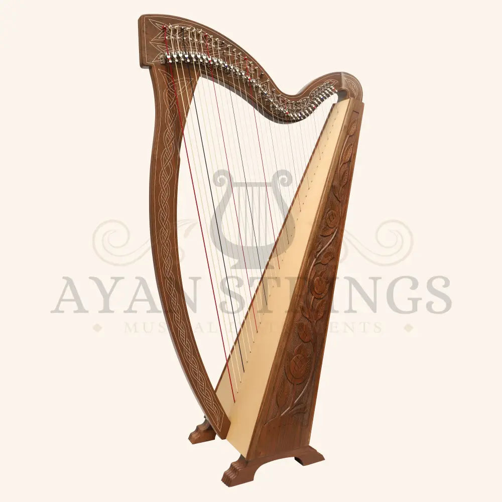 36 String Boru Harp - Stringed Instruments