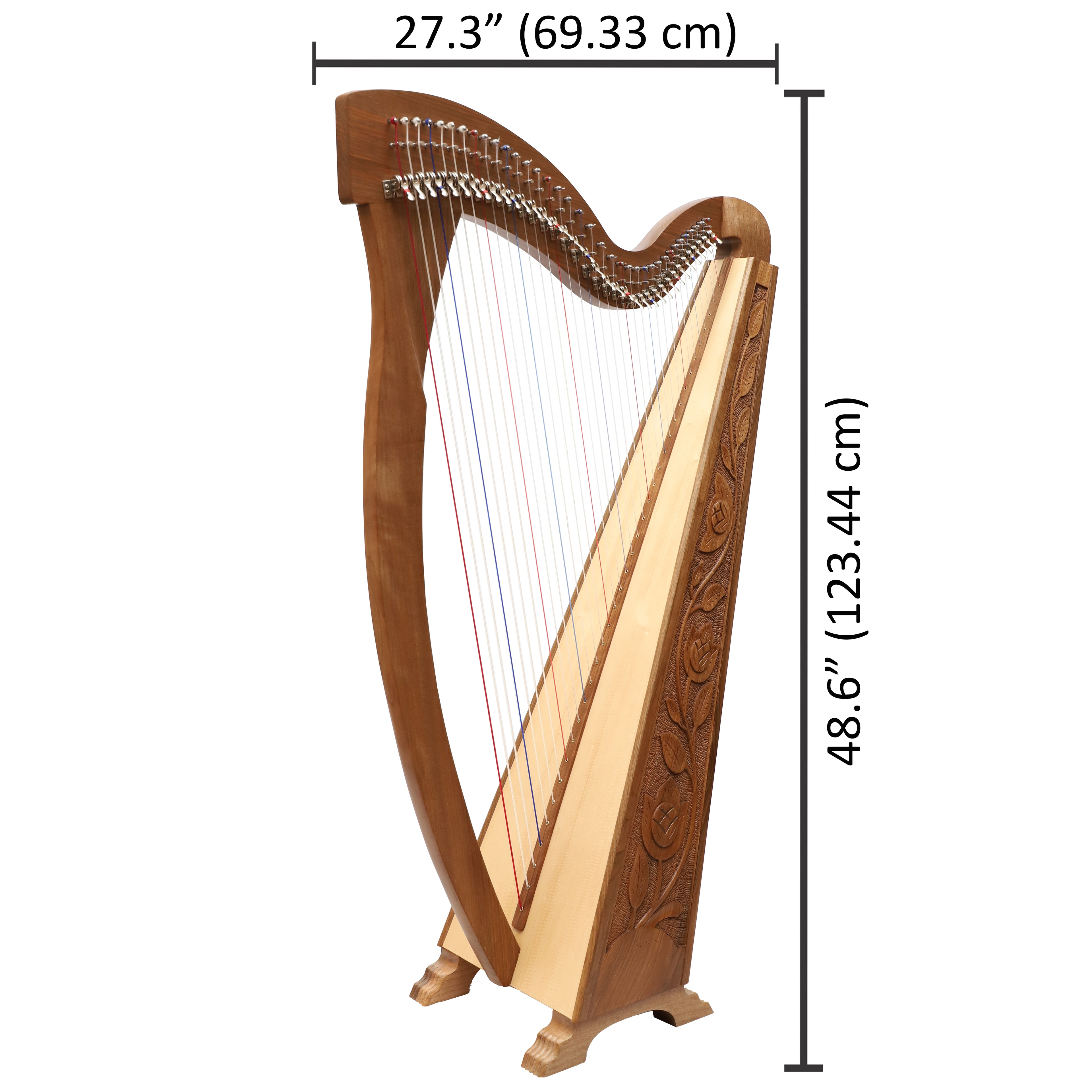 36-String Trinity Harp: Perfect for Beginners and Professionals