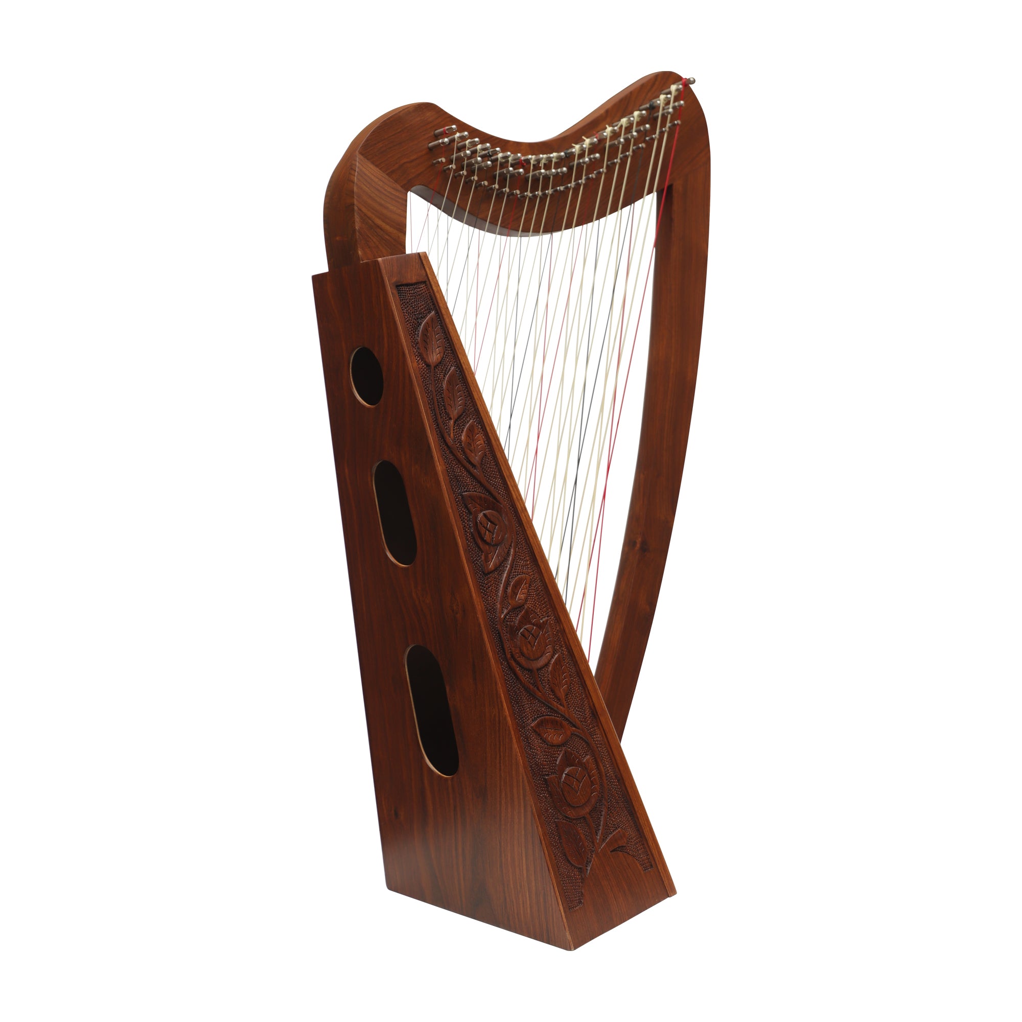 Cross Strung Harp, 38 String Rosewood