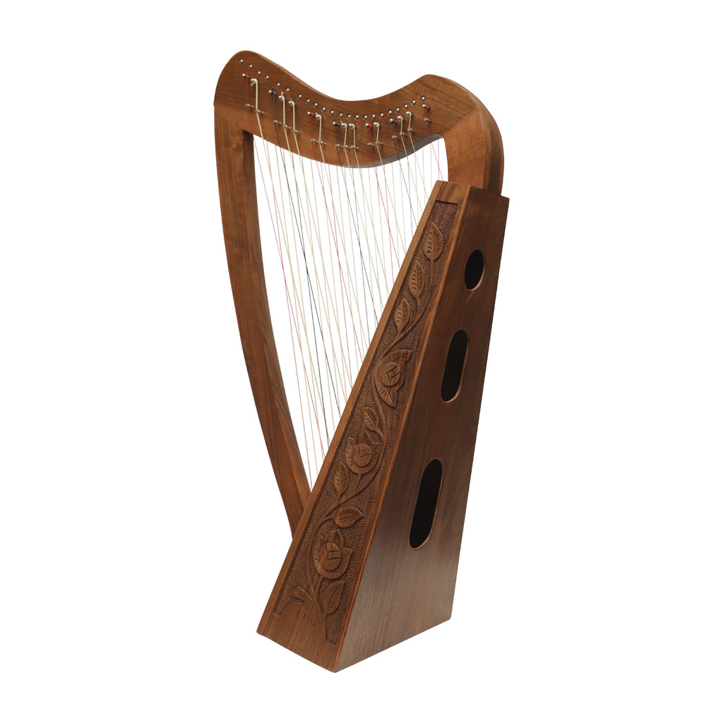 Cross Strung Harp, 38 String Walnut