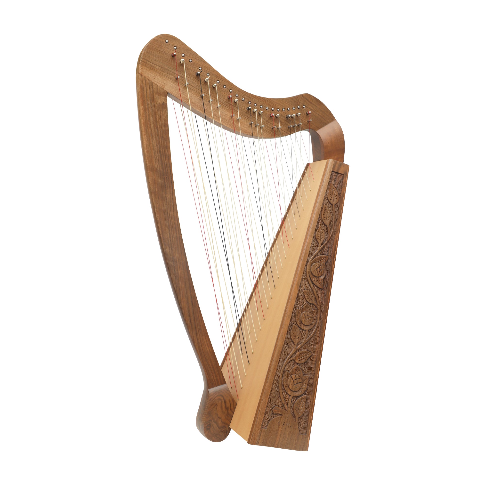 Cross Strung Harp, 38 String Walnut