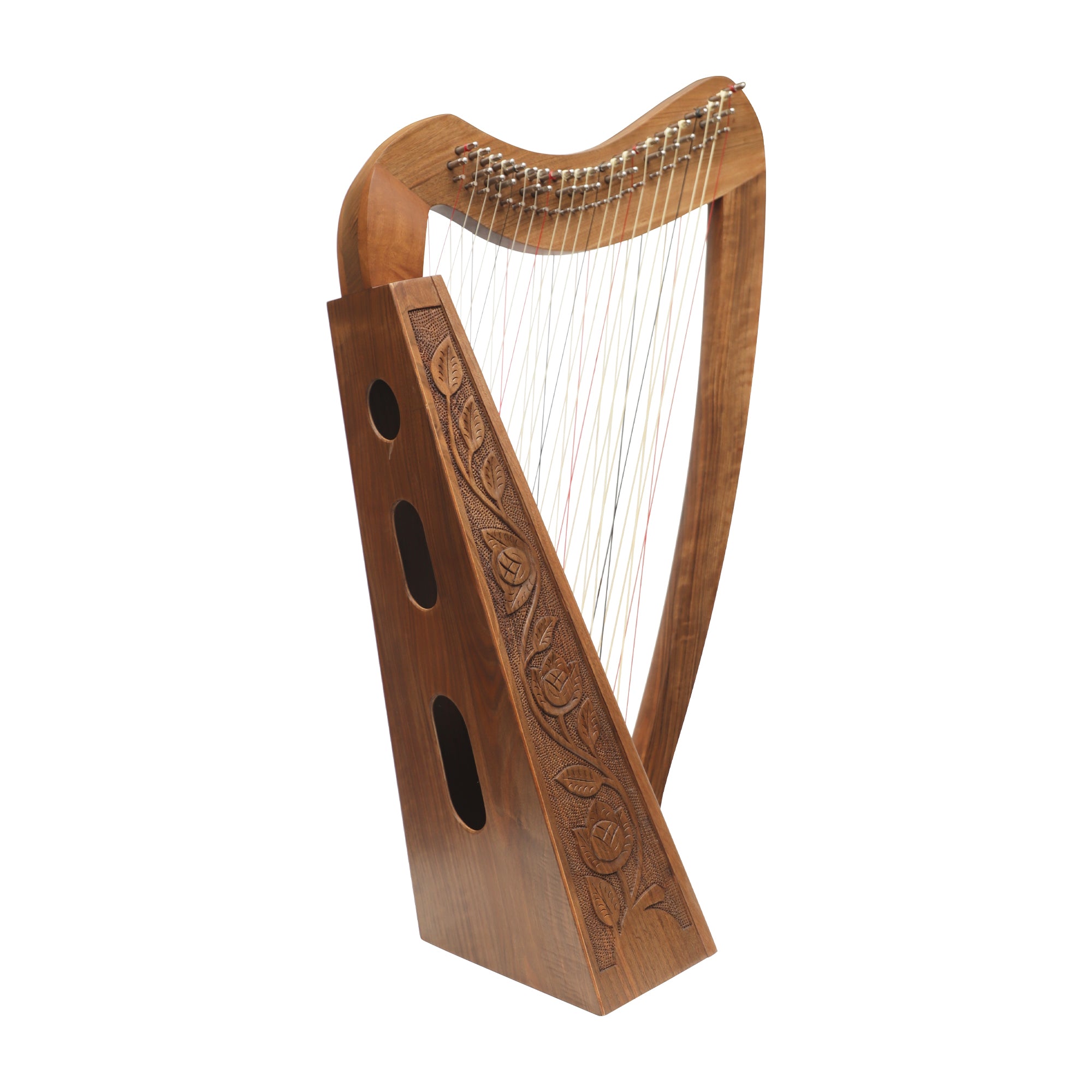 Cross Strung Harp, 38 String Walnut