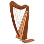 Cross Strung Harp, 38 String Mahogany