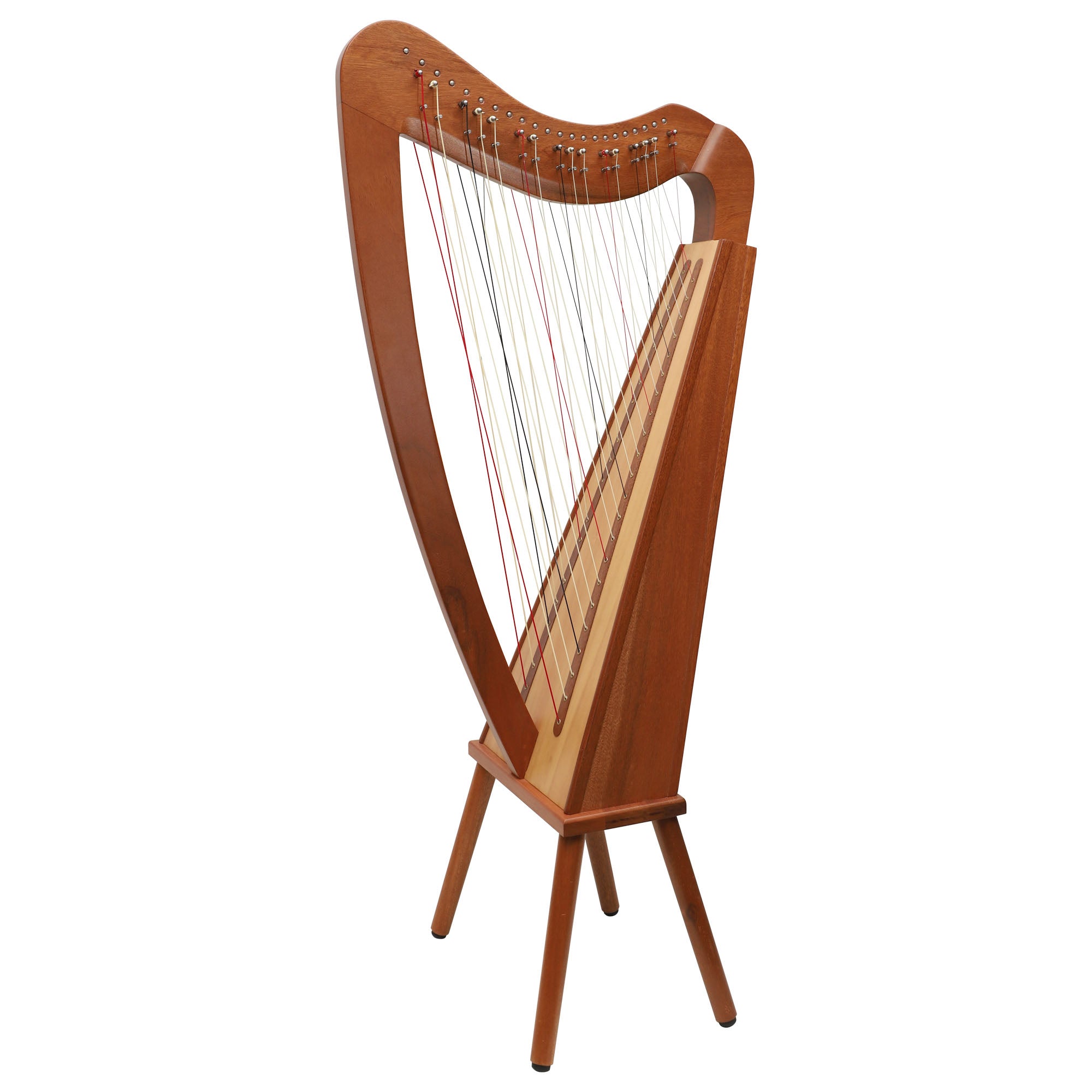 Cross Strung Harp, 38 String Mahogany
