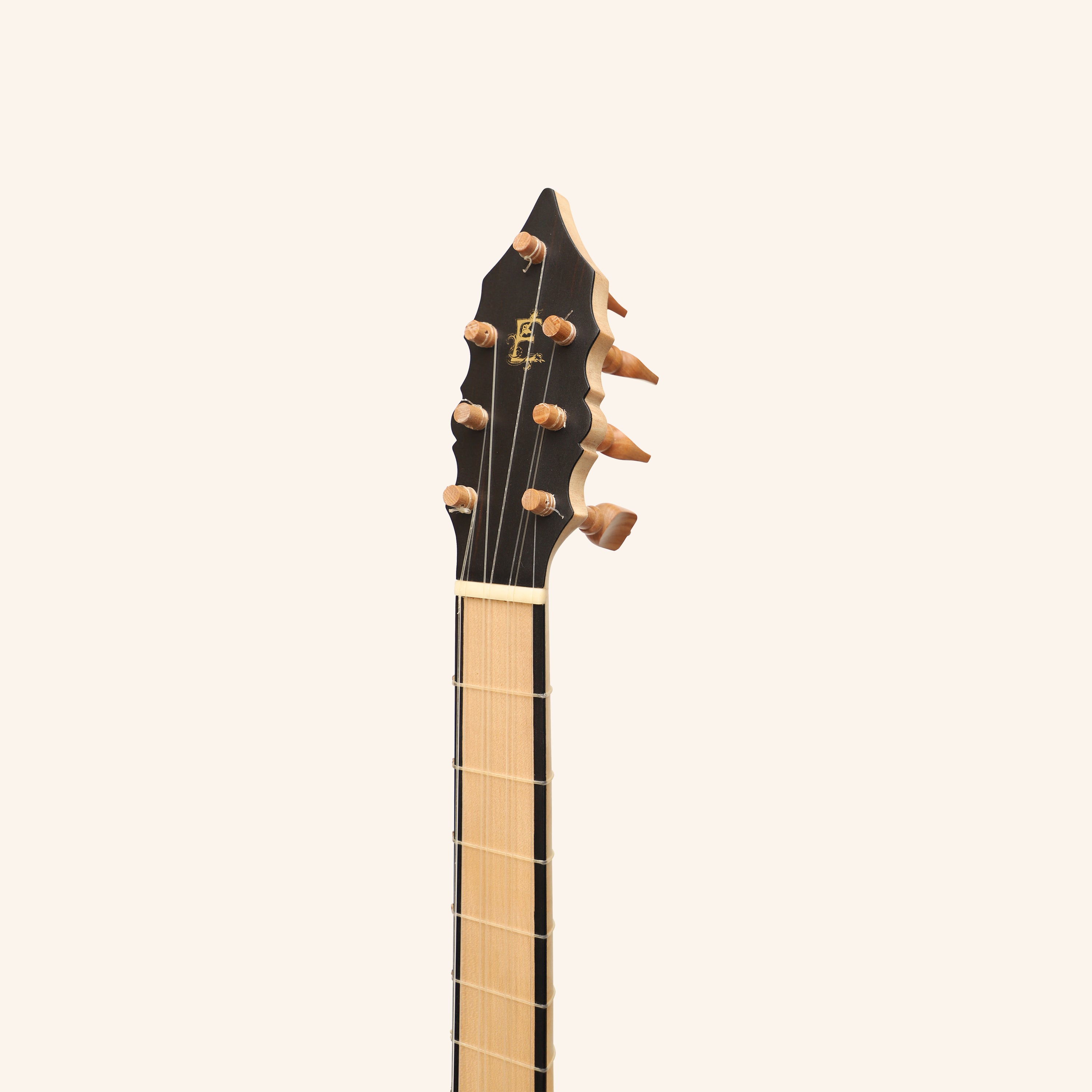 Luth Ébène Renaissance Guitar, 4 course (1st course single string)