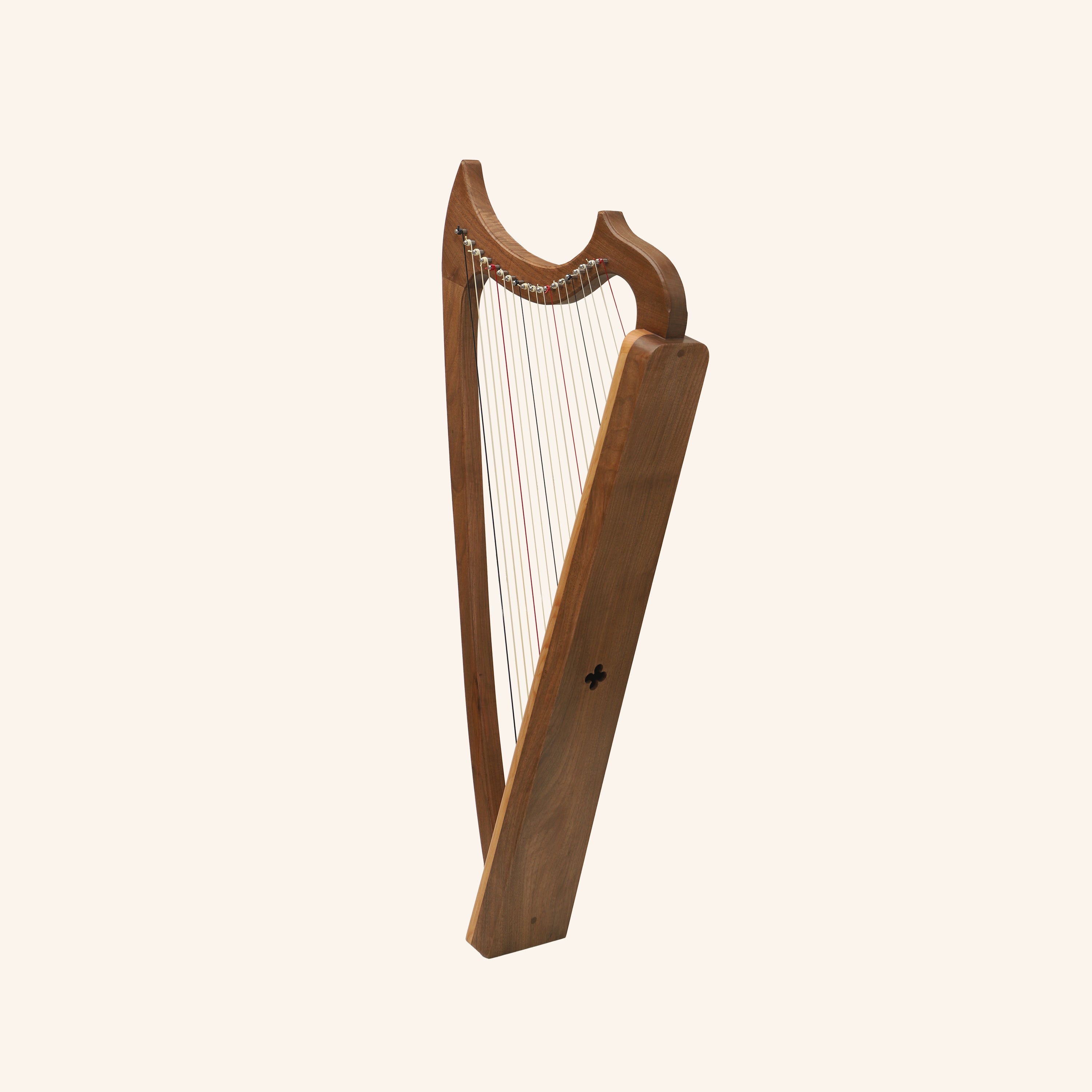 Muzikkon Gothic Harp 19 String Walnut