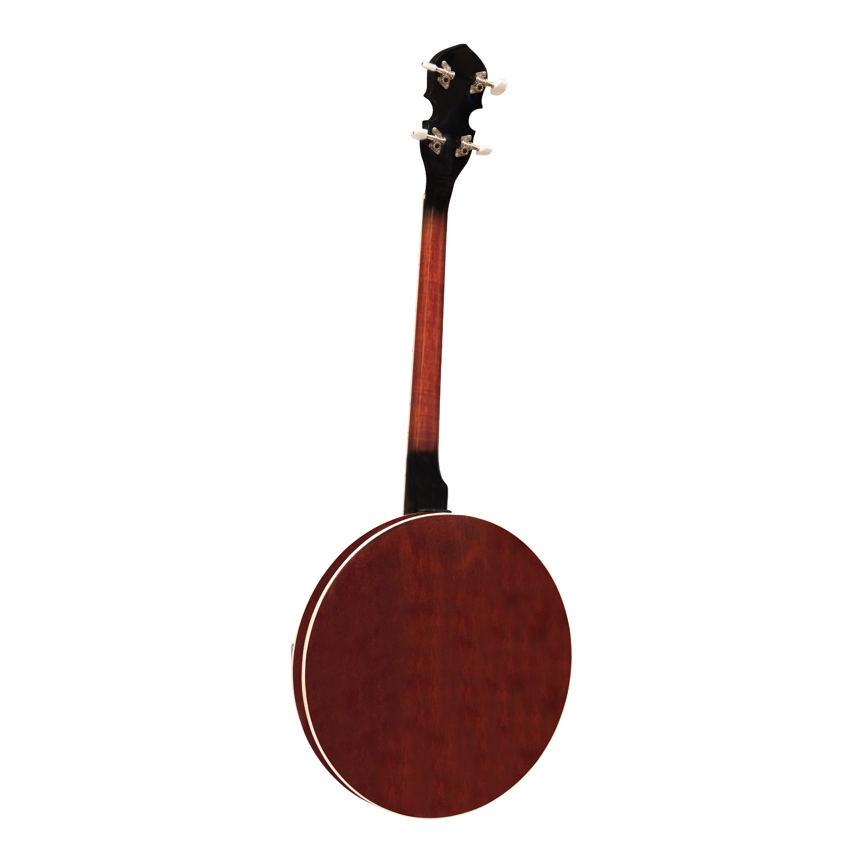 Heartland 4 String Banjo 19 Frets Irish Tenor Banjo Left Handed 24 Bracket With Closed Solid Back