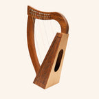 12 String O'Carolan Harp Celtic Dragon, Mini Celtic Harp