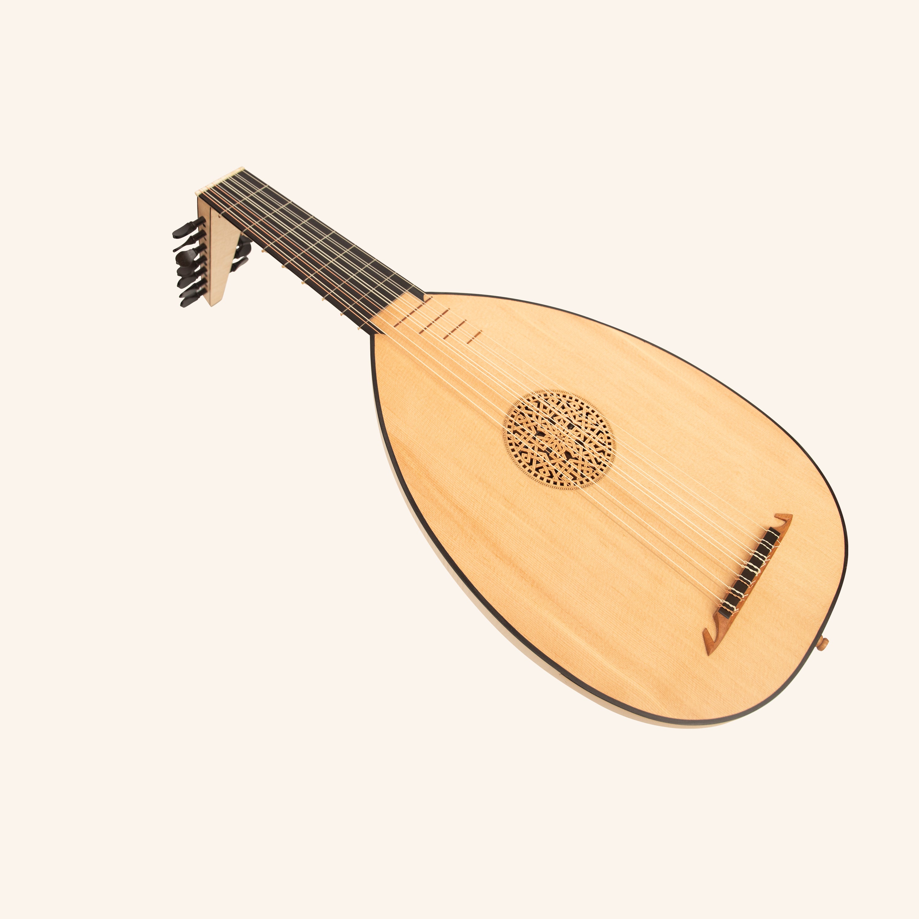 Muzikkon Renaissance Lute 7 Course Right Hand After Hieber