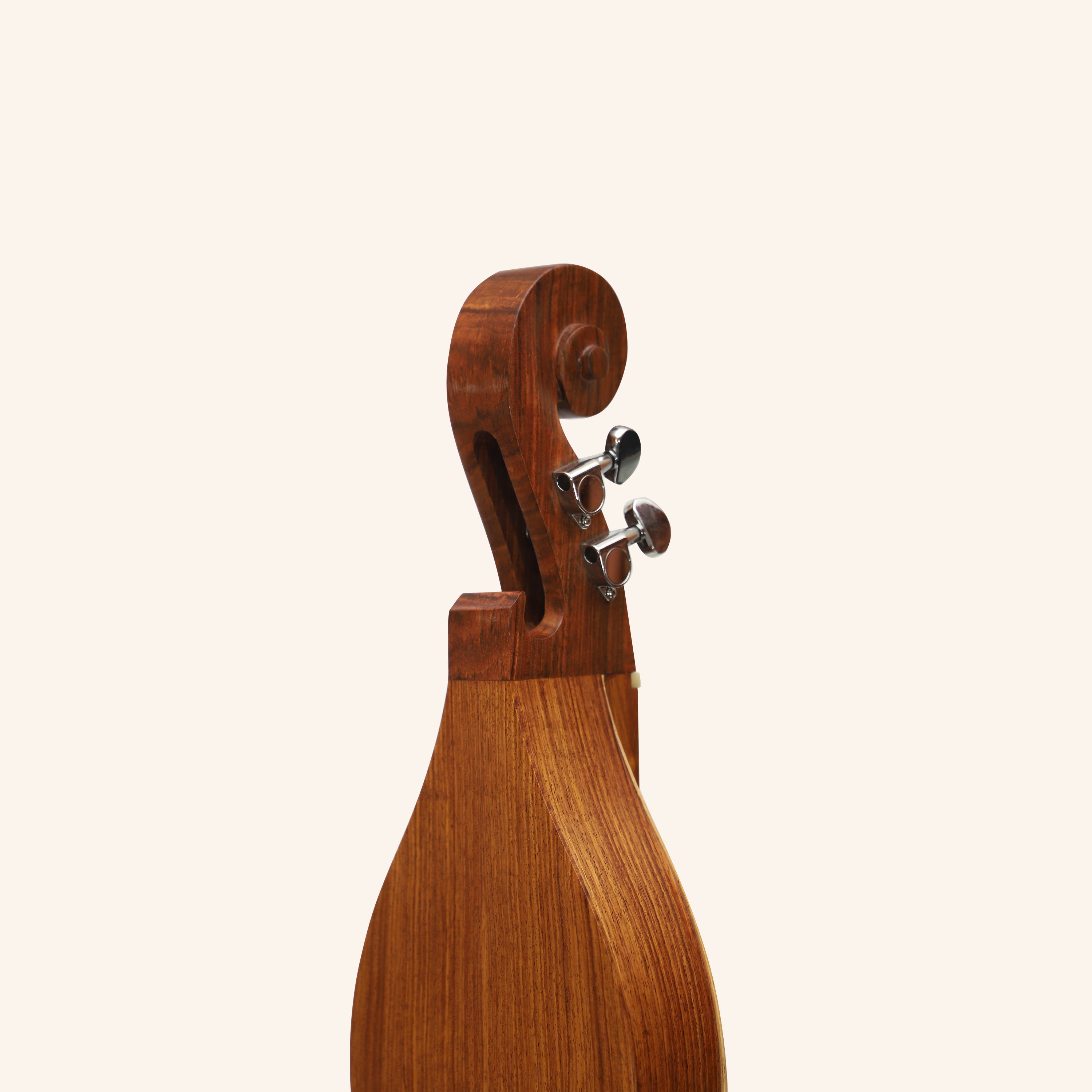 Mountain Dulcimer 4 String  F-Hole Rosewood With Nickel Finish Hardware