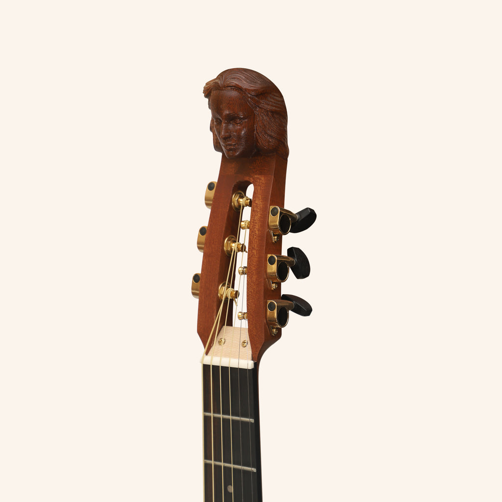 MUZIKKON LUTE GUITAR, 6 STEEL STRINGS