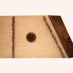 Muzikkon Single Strung 10-9 Hammered Dulcimer Rosewood With Hammers
