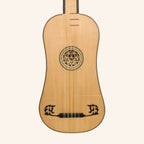 Heartland Sellas Baroque Guitar, 5 Course Lacewood