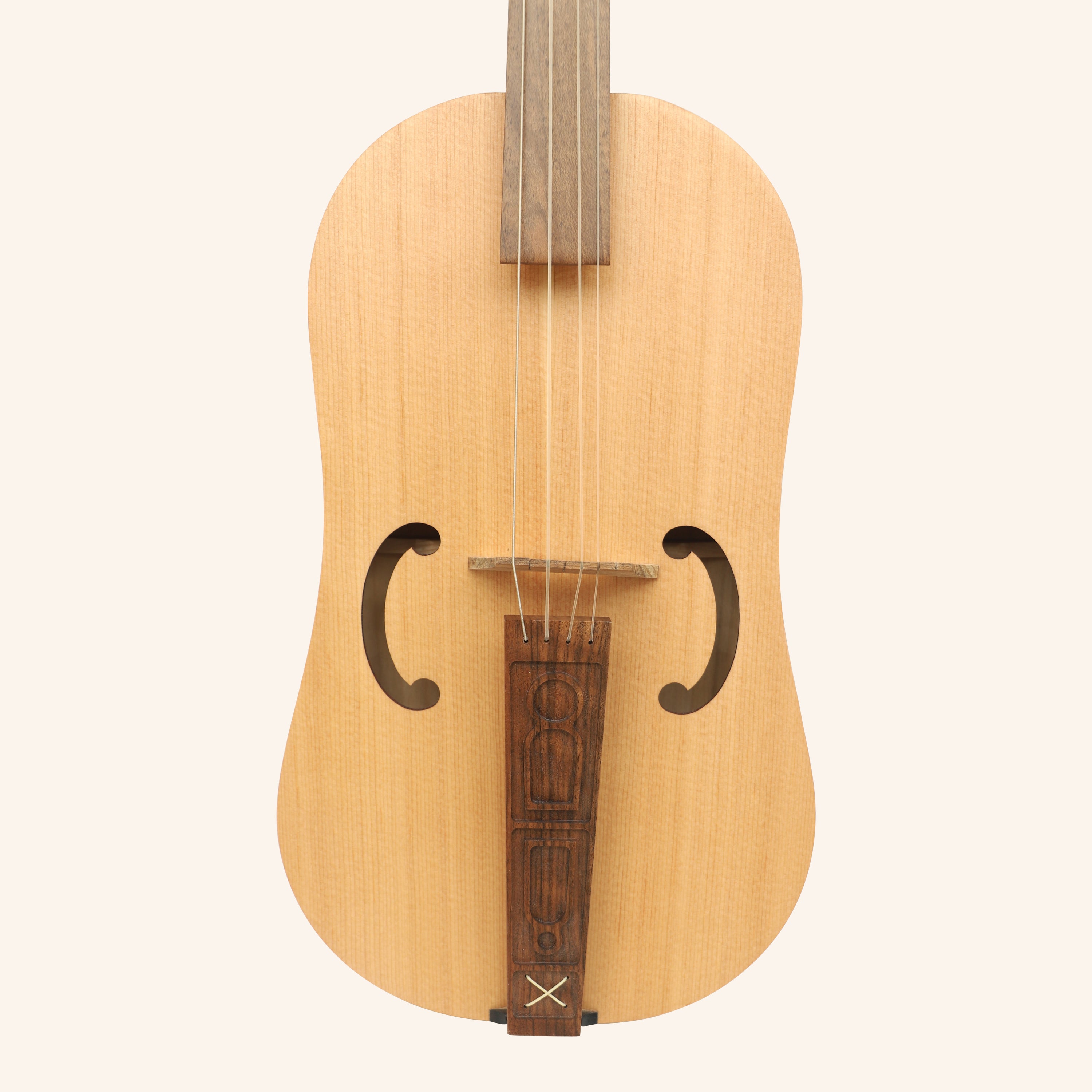 Medieval Fiddle, 4 String Maple