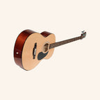 Muzikkon Jumbo Acoustic Bass Guitar, 4 String