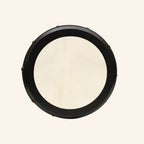 Muzikkon 16"X6" Heartland Tunable Irish Bodhran Drum Deep Rim with T-BAR & Taped Finish Deep Tune, Celtic Irish Bodhran