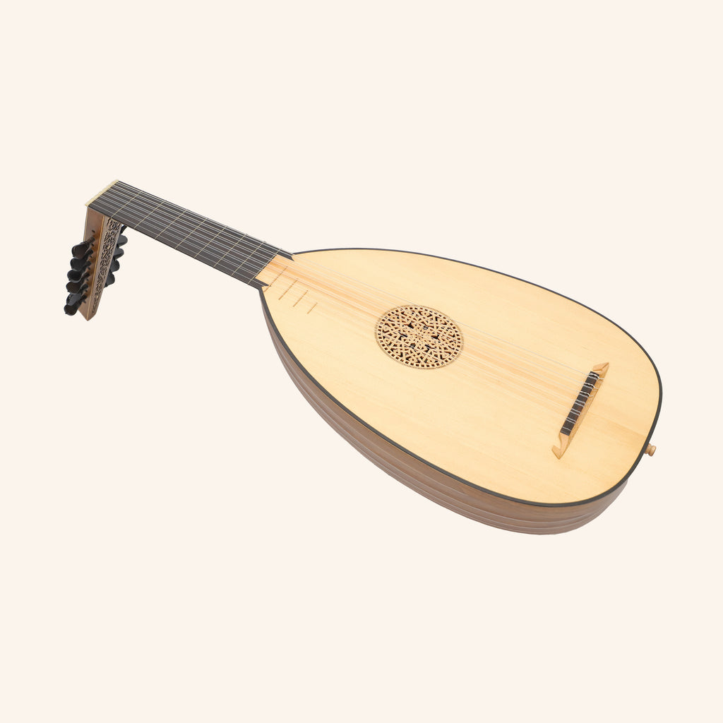 Muzikkon Renaissance Lute 7 Course Deluxe Left Hand After Hieber