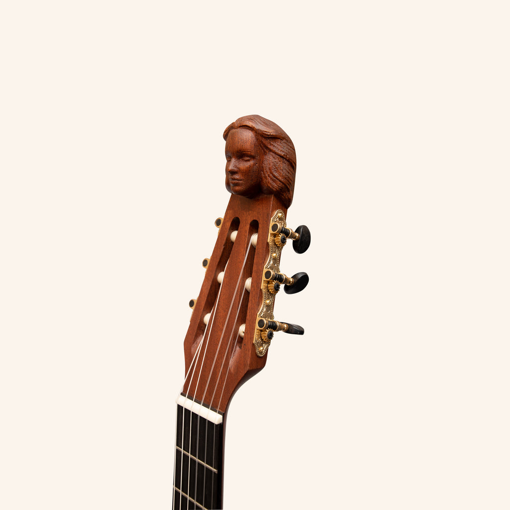 MUZIKKON LUTE GUITAR, 6 STRING ROSEWOOD